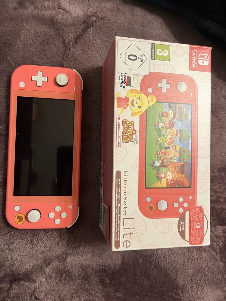 Nintendo Switch Lite Animal Crossing Edition