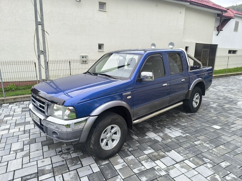 Ford Ranger 2.5 diesel, 143 cp, 4x4 cu reductor și RDW lock,an 2005