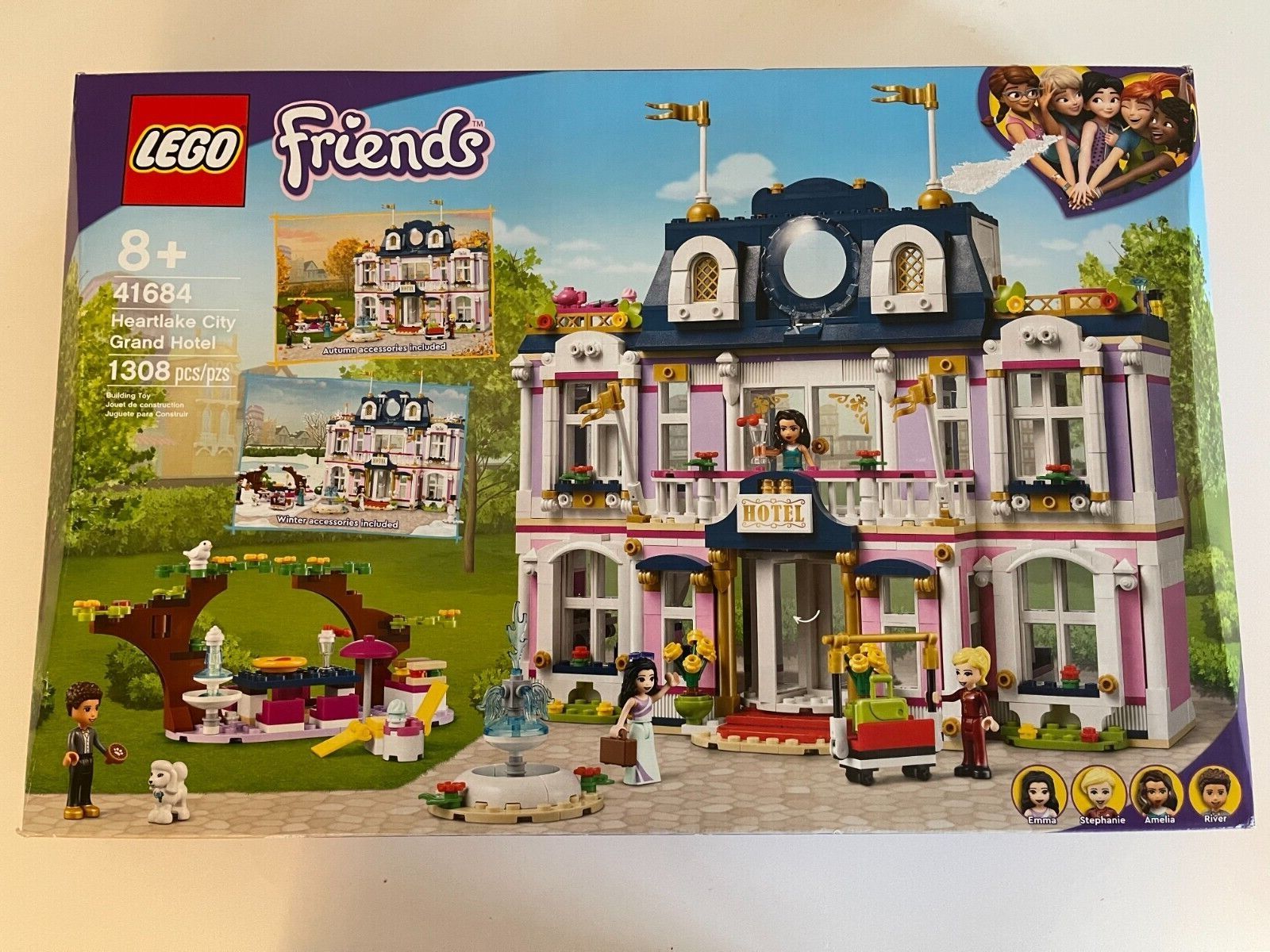 Transport GRATUIT! LEGO Friends: HOTELUL 41684, set Sigilat!