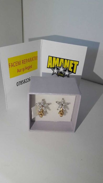 cercei 14k star amanet(m2)