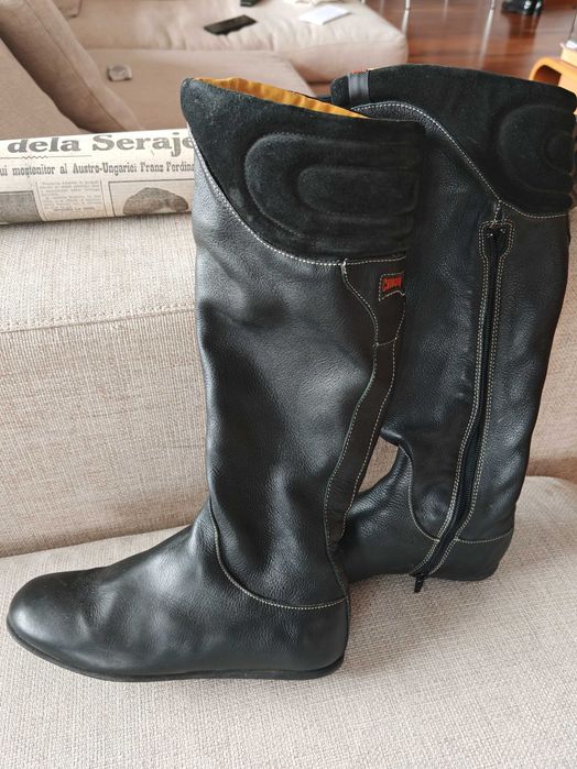 cizme dama camper piele