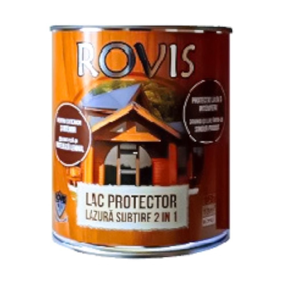 Rovis lac protector 0,75L lazura  subtire 2 IN 1