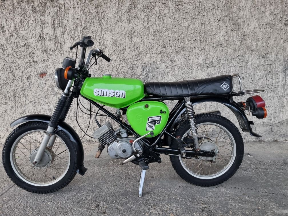 Mz 175 es с кош.  simson