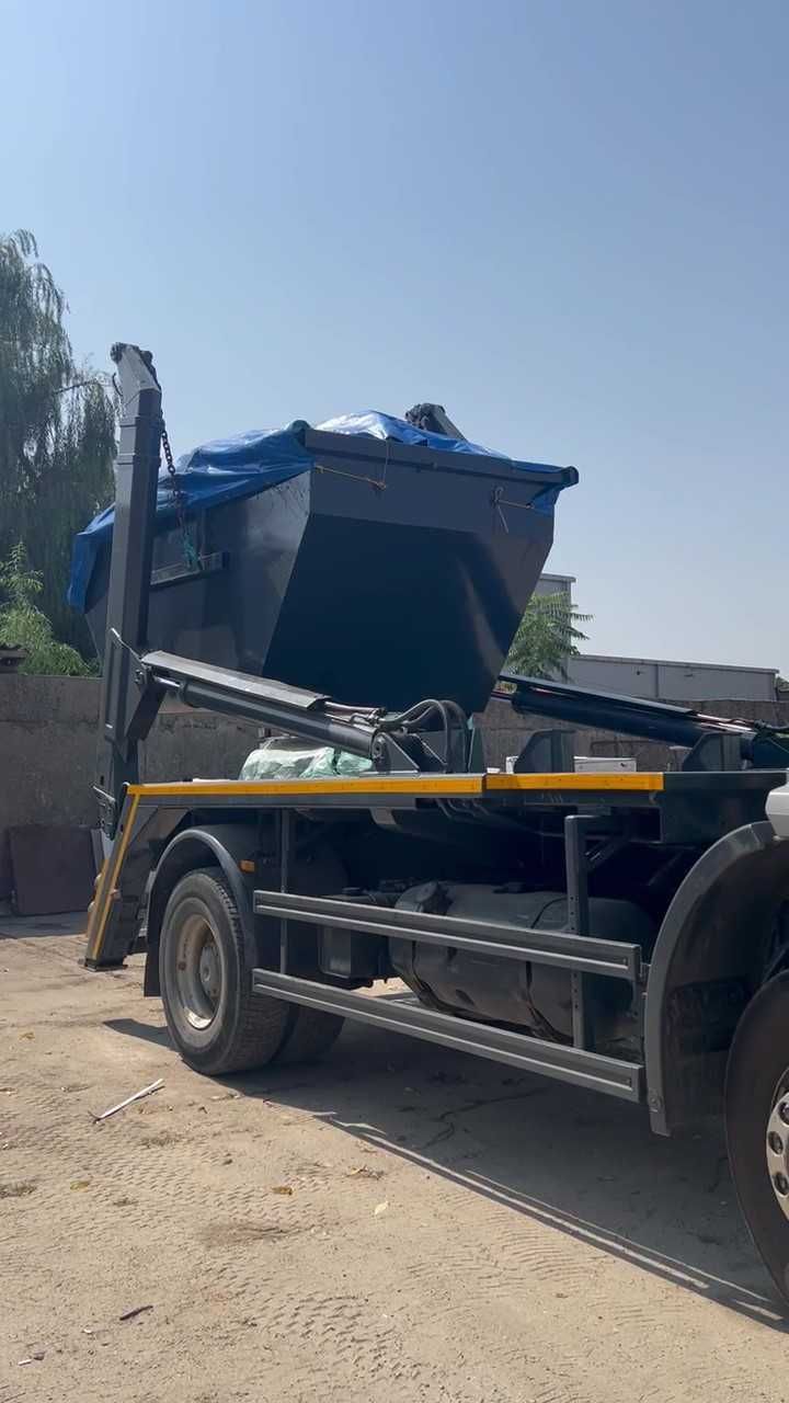 Moloz moluz  gunoi amestecat skip deseuri container transport moloz