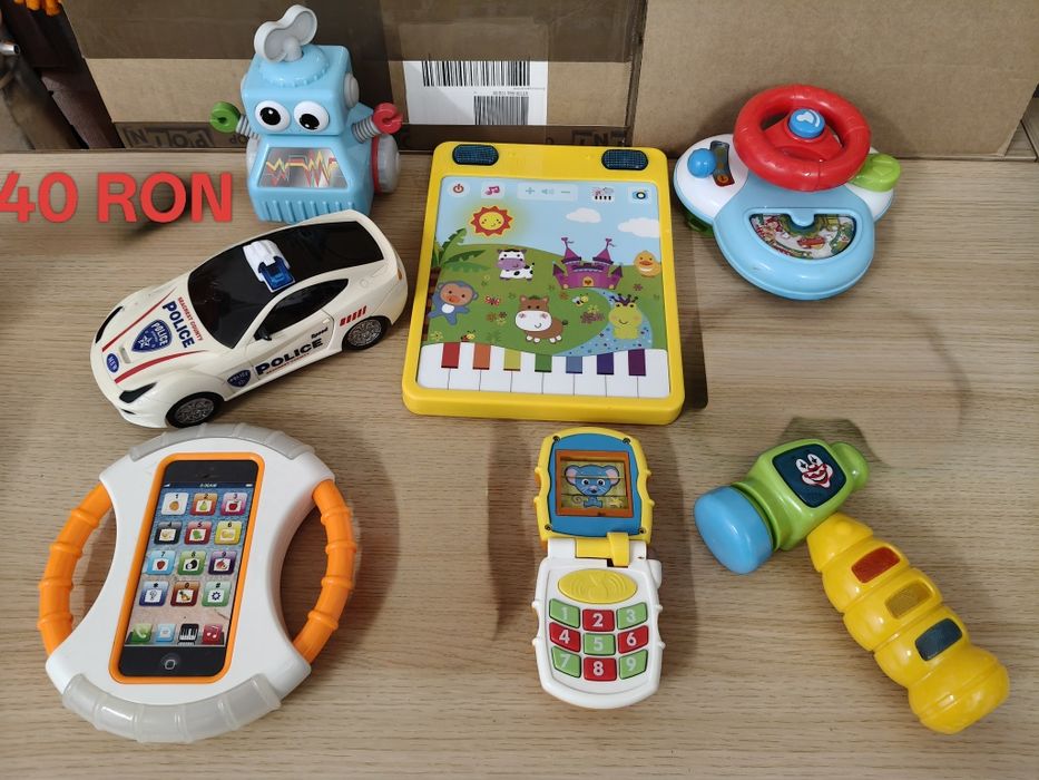 Jucării pentru copii 0 - 2 ani