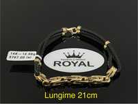 Bijuteria Royal CB : Bratara cu snur aur 14k 12,58gr