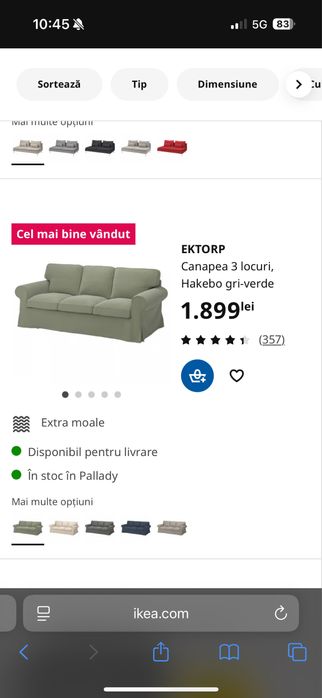 Canapea ikea stare buna