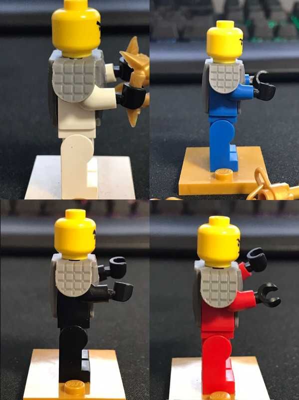 Kai, Jay, Cole, Zane Kendo LEGO Ninjago Minifigure Minifigurine