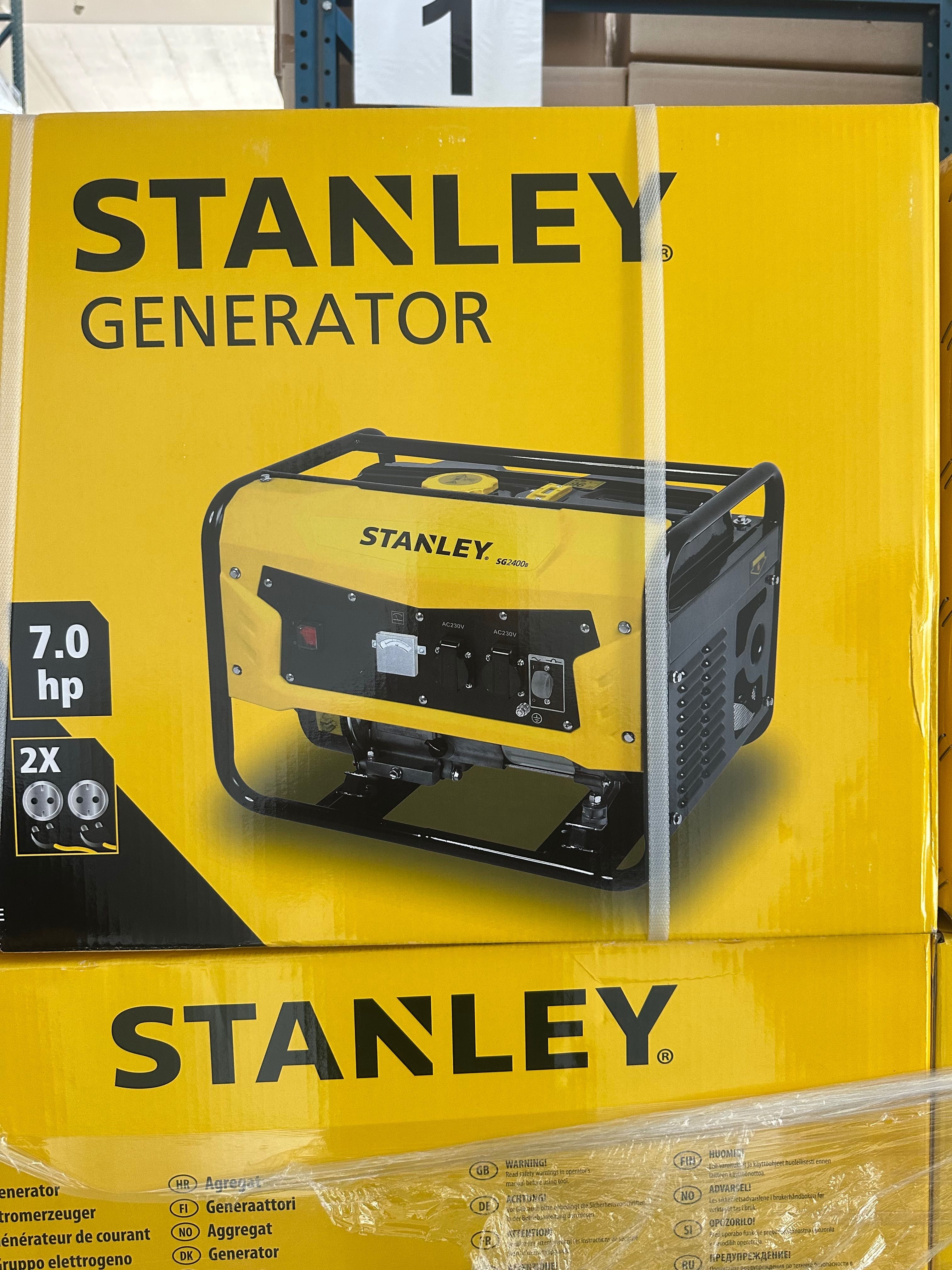 Бензинов генератор за ток Stanley SG2400