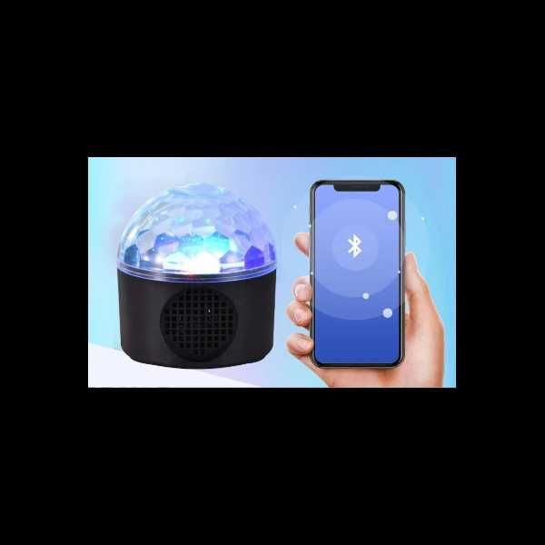Преносима LED нощна диско лампа с Bluetooth колонка XL-911