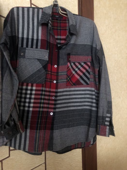 Рубашки в клетку по 2000 тг