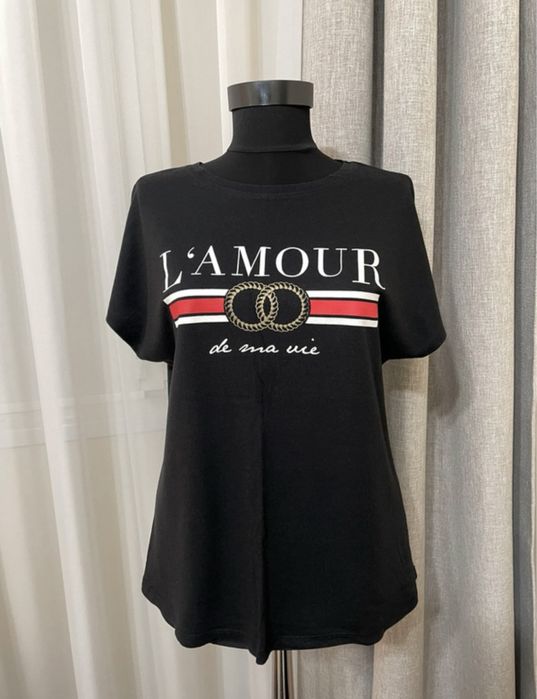 Tricou negru Amisu