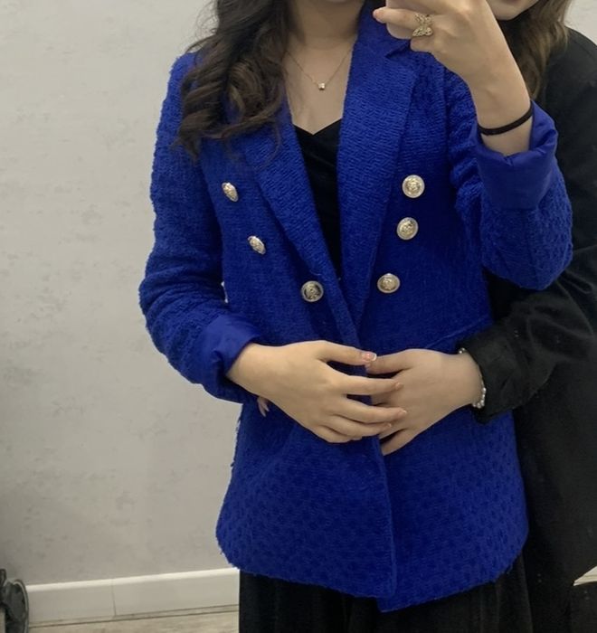 Костюм электросиний цвет