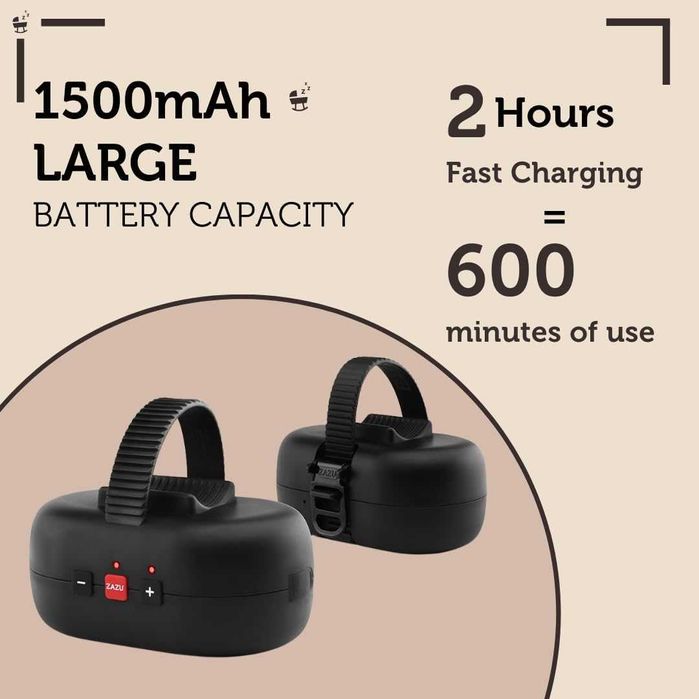 Автоматична бебешка люлка ZAZU Robby