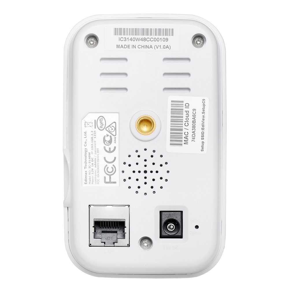 Camera Wireless IP Edimax IC-3140W, senzor de miscare, night vision