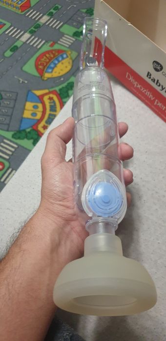 Babyhaler. Dispozitiv pentru inhalat