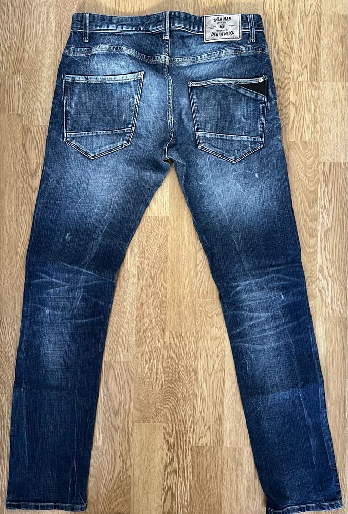 Zara Blugi slim barbati, marime 32/32