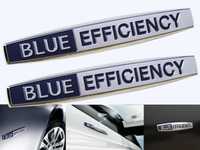 Emblema sigla 3D Metal Mercedes Blue Efficiency