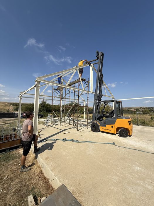 Structuri metalice hale, case.