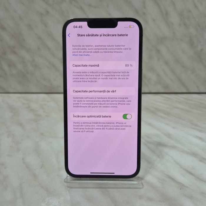 Telefon Apple iPhone 13 Pro 128GB 89% Negru Zeus Amanet Rahova 33621