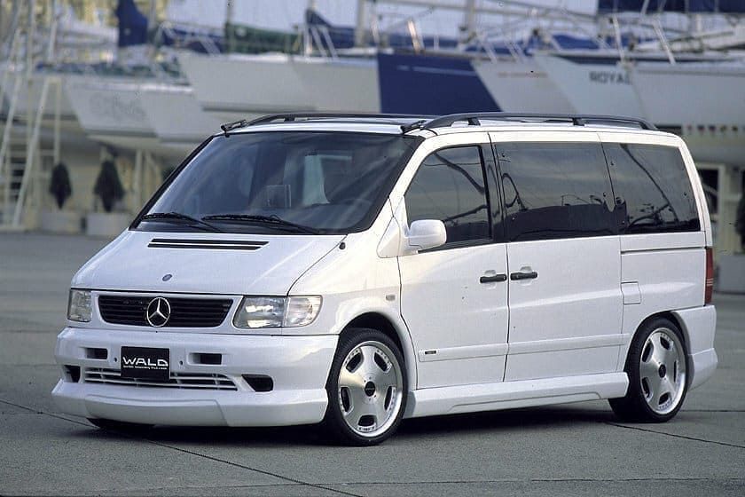 Передняя губа Mersedes Benz Vito W638 Wald