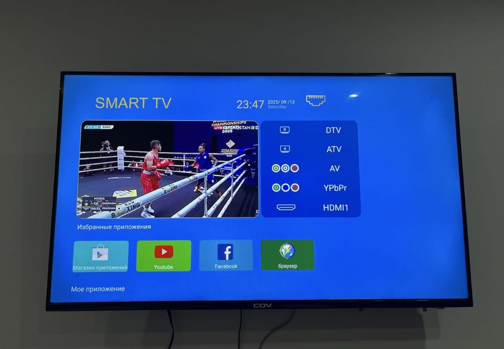 Смарт телевизор COV 81 см smart tv WiFi YouTube