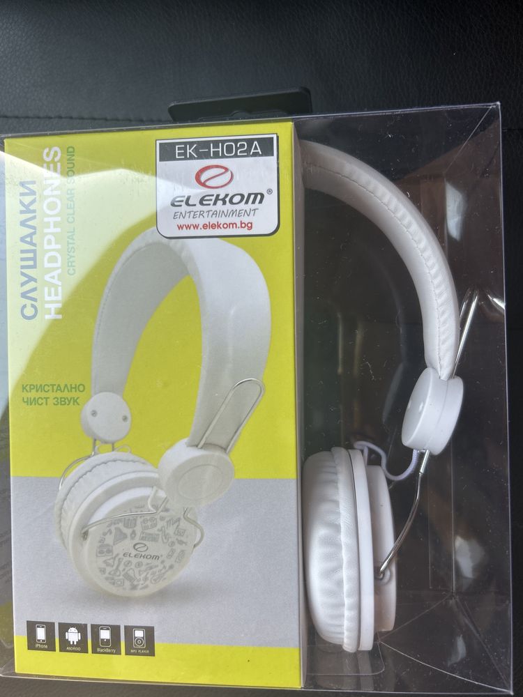 Слушалки HEADPHONES crystal clear sound