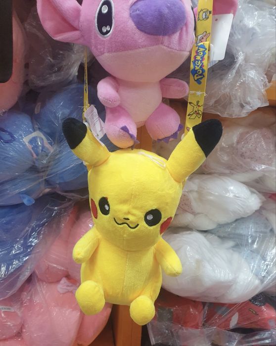 Плюшена играчка Чанта Покемон Пикачу, Pokemon Pikachu чанта