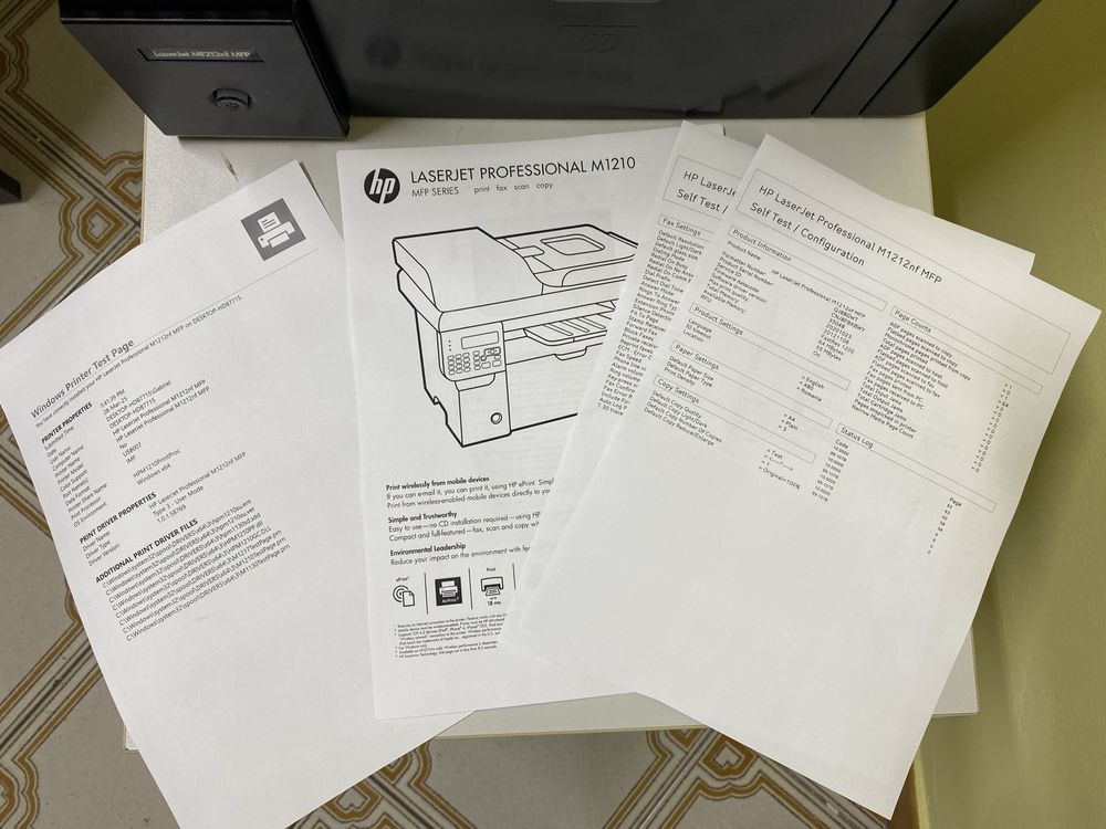 Multifunctionala HP M1212nf