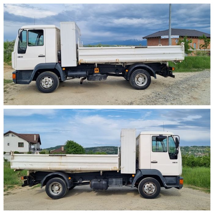 Man 7,5t  basculabil - 3 parti- Iveco - Atego