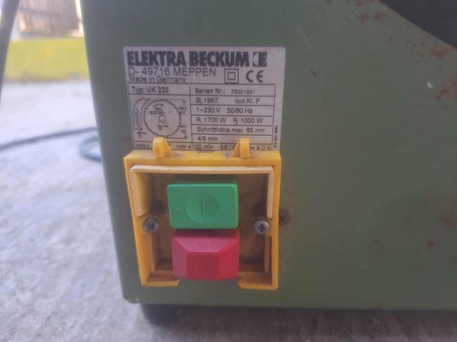 Circular Elektra Beckum UK 220
