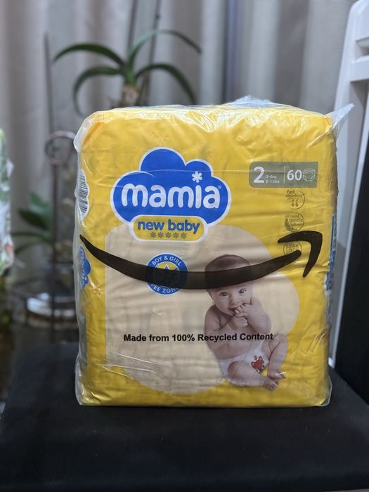 Памперси Mamia 2-ри размер
