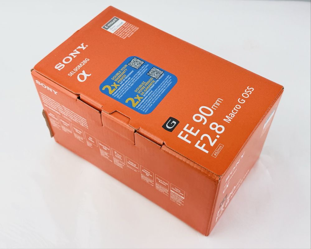 НОВ! Обектив Sony FE 90MM F/2.8 Macro G OSS Full Frame Гаранция!