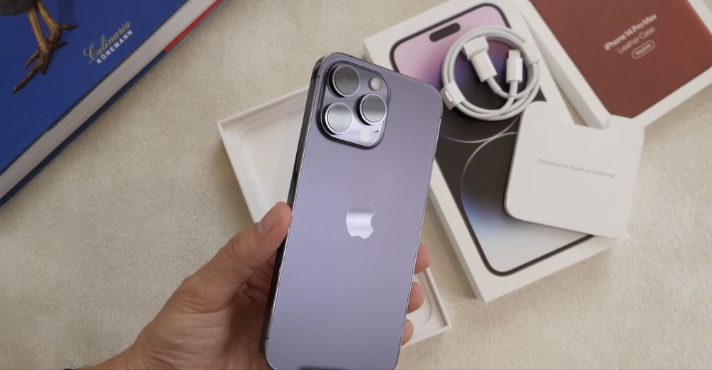 iPhone 14 Pro Max 256GB Deep Purple,идеал ҳолатда,АҚШдан олиб келинган