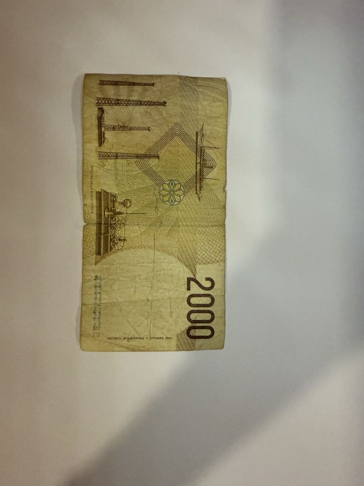 2000 lire duemila G.Marconi
