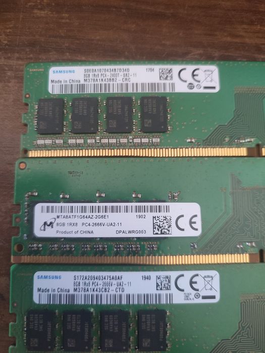 Kit 24gb RAM DDR4 PC4 de PC Desktop