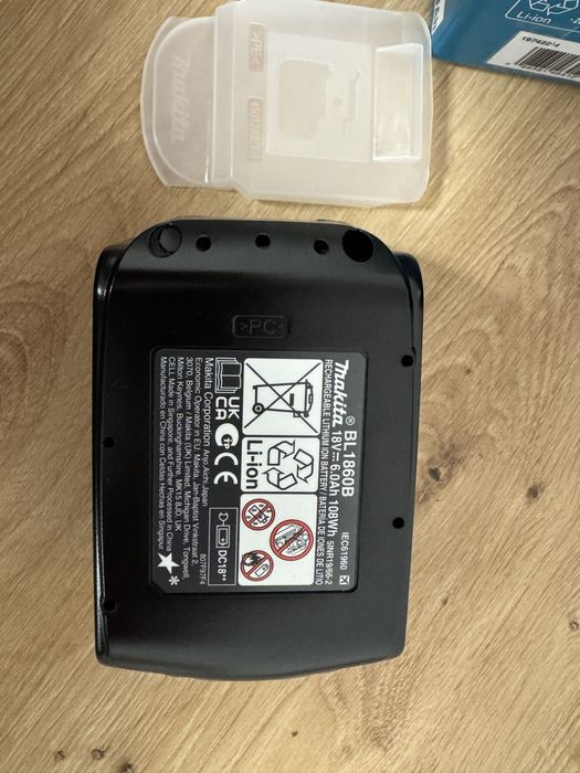 Acumulator Baterie Makita 6Ah BL1860B nou! Original!