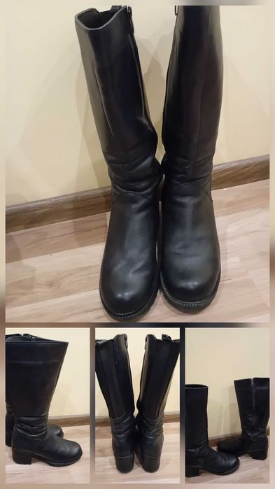 Дамски ботуши естествена кожа зимни 38 номер