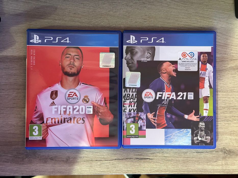Игри FIFA 20 и 21 за PS4