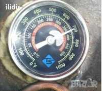 Термометър за грил  барбекю и камина от-20 до+550 
 широкообхватен