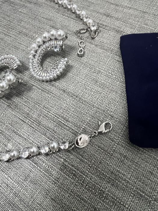 Colier+cercei Matrix swarovski