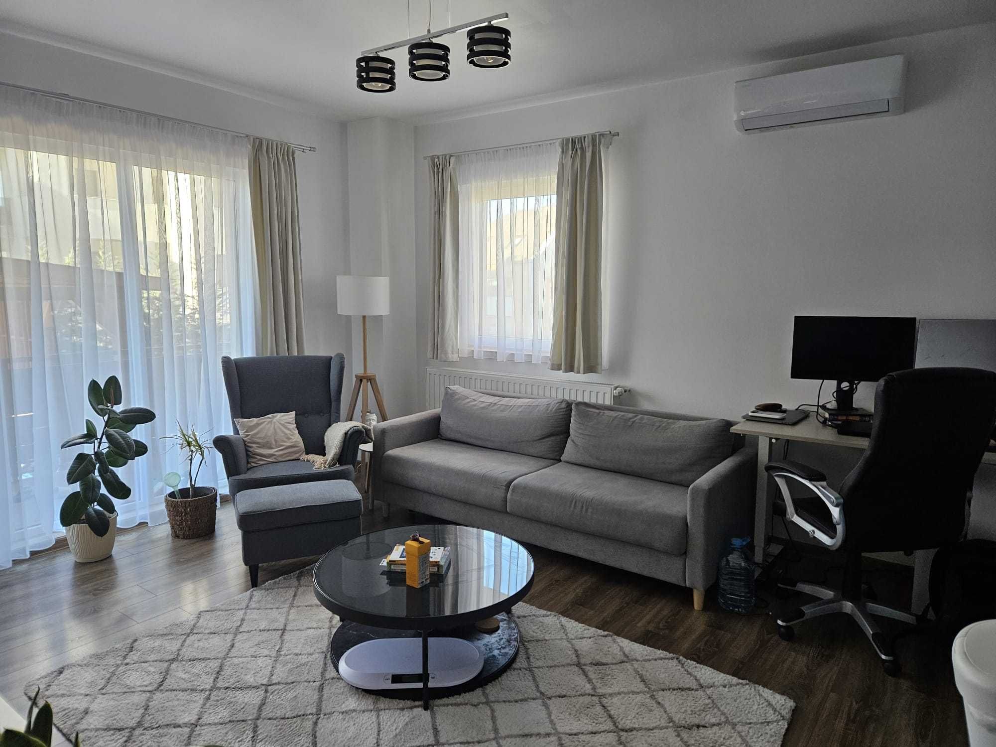 Vand apartament 2 camere Buna Ziua cu gradina