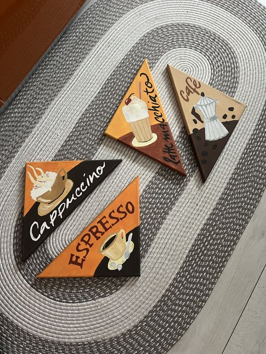 Tablouri bucatarie stil cafea