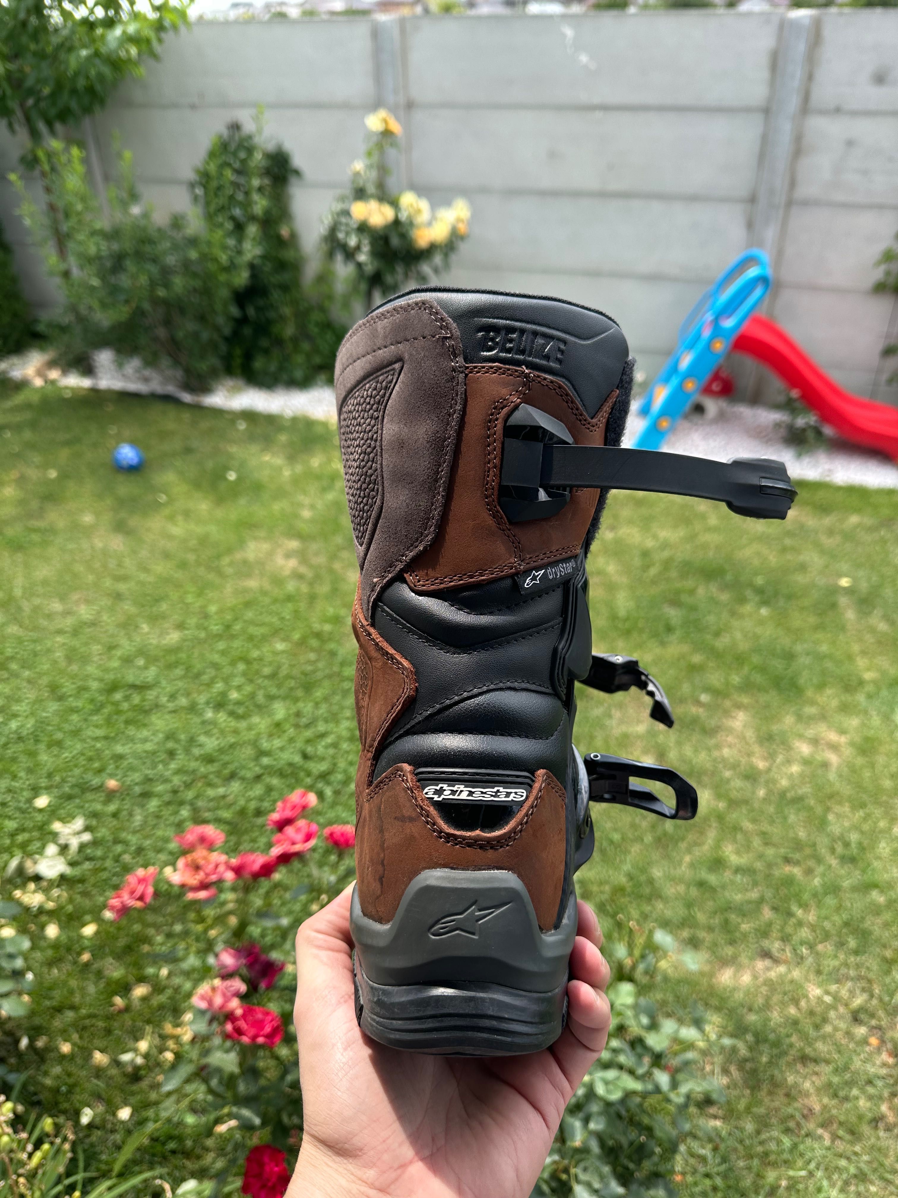 Cizme touring/adventure Alpinestars Belize Drystar - marimea 44.5