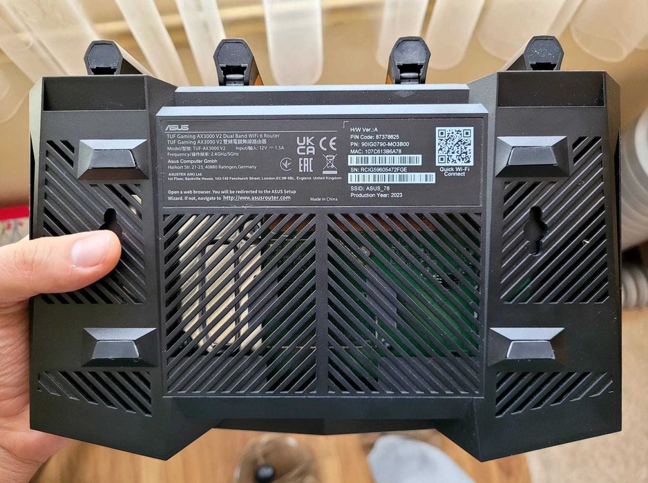 Router Wireless ASUS TUF Gaming AX3000 V2, AX3000, Garantie PCGarage