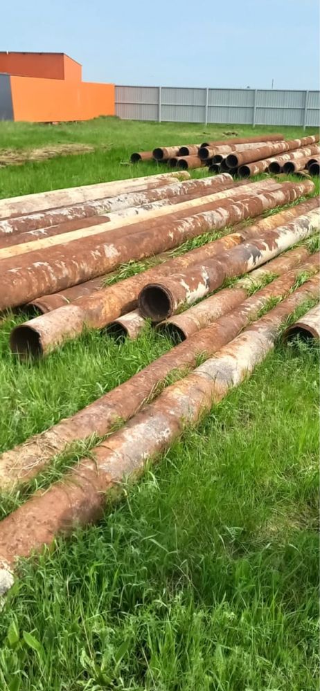 Трубы 245 из под воды без изоляции