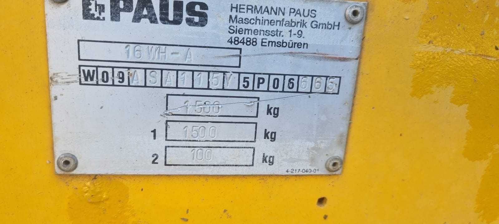 Lift tigla, lift panouri solare lift constructii Paus 200 kg 6000 euro
