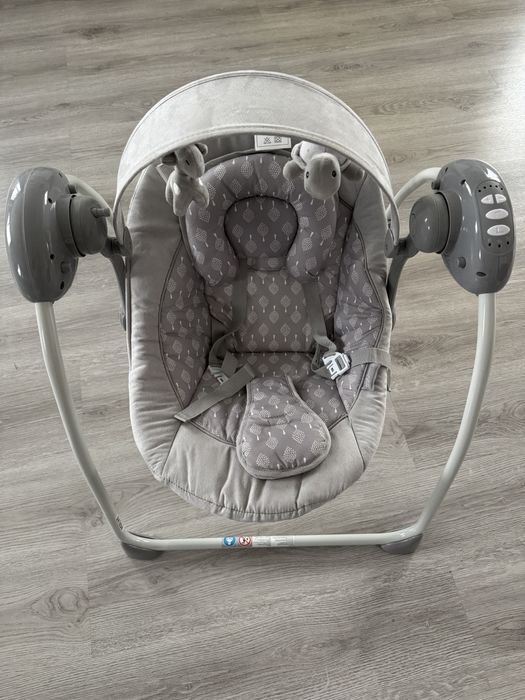 Електрическа люлка Lorelli Portofino сива