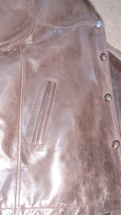 Geaca din piele naturala