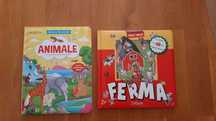 Pachet Cărți cu Ferestruici "Ferma" și "Animale"  (Stare Foarte Bună)